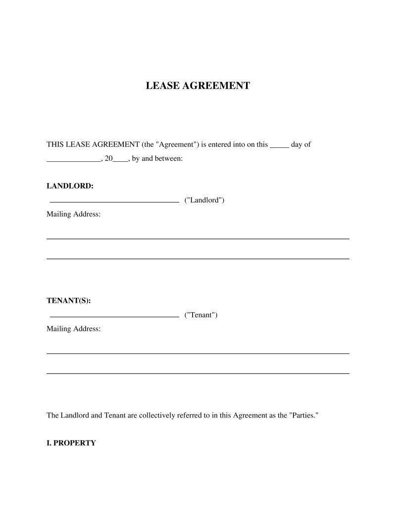 Arizona Lease Agreement Preview