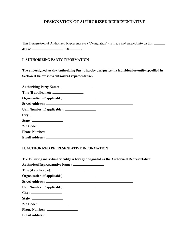 Authorization List