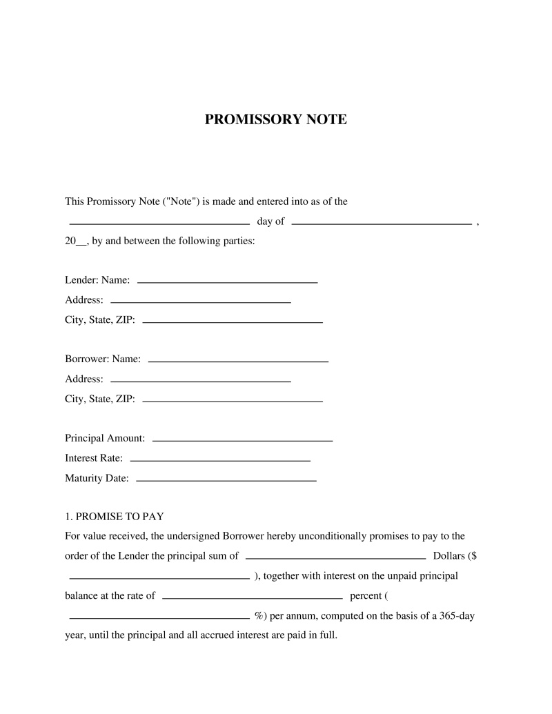 Promissory Note