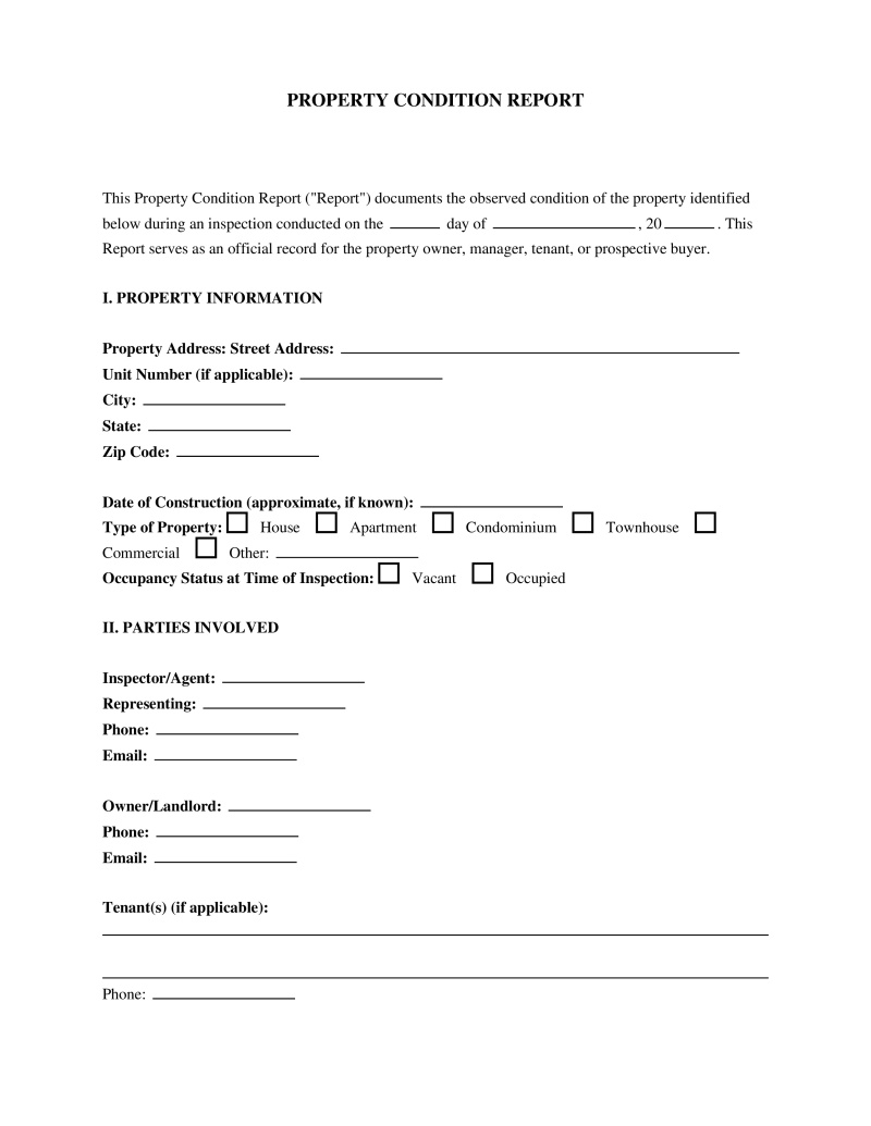 Property Inspection Preview