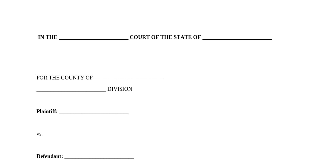 Contract Note.pdf Free Small Claims Complaint Template | PDF & Word | LegalTemplates